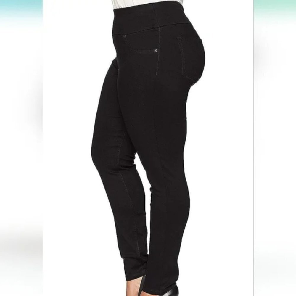 Lee Stretch Sculpting Slim Fit Skinny Leg Pull on Jean 16 petite tummy control